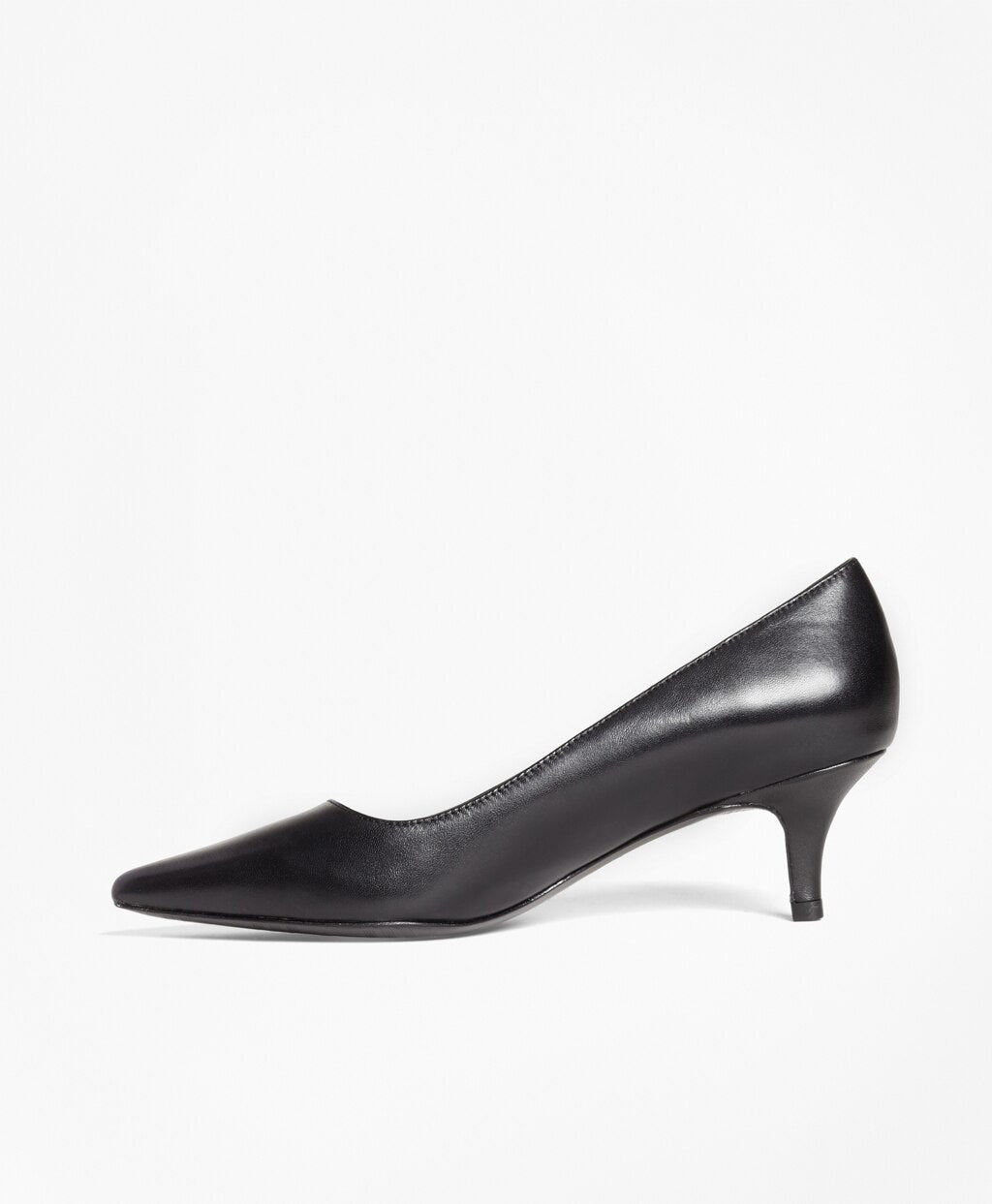 Brooks Brothers Women Leather Point-Toe Pumps