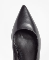 Brooks Brothers Women Leather Point-Toe Pumps