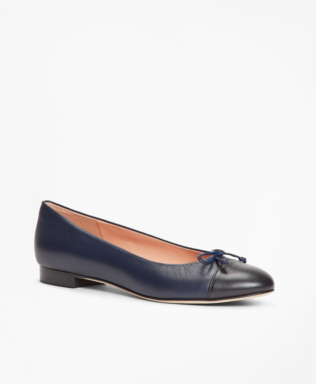 Brooks Brothers Women Color-block Leather Flats