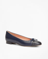 Brooks Brothers Women Color-block Leather Flats