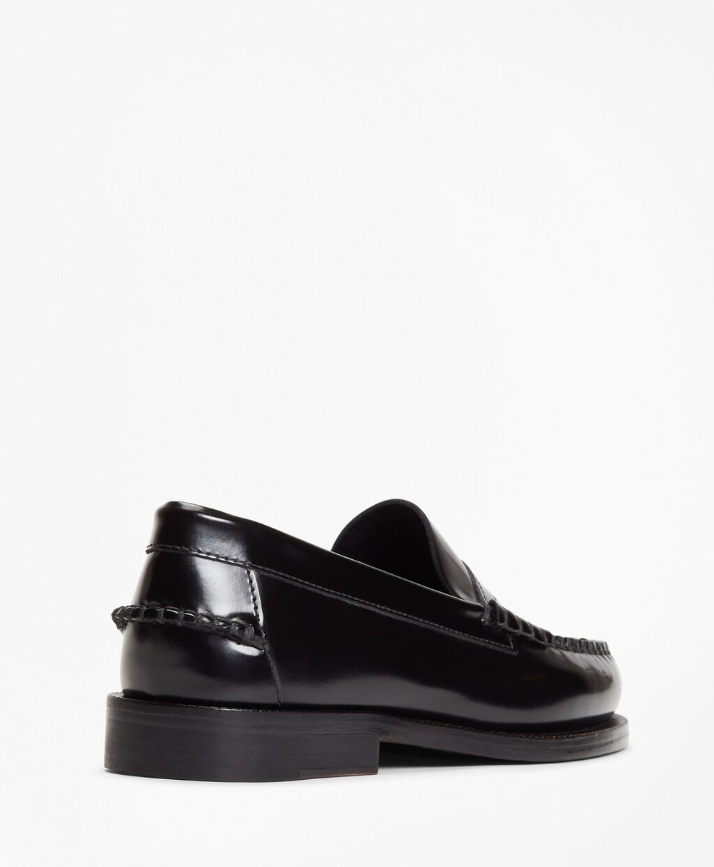Brooks Brothers Women Leather Penny Loafers