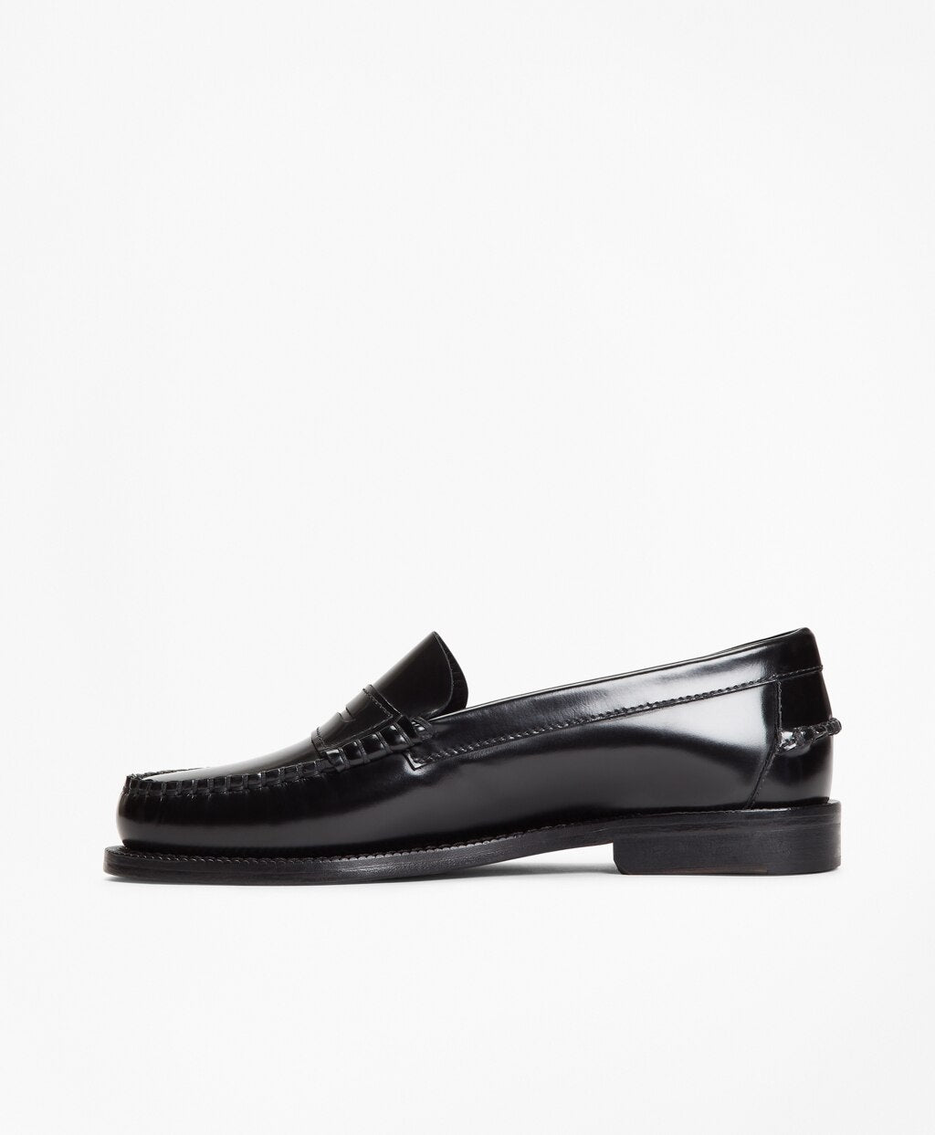 Brooks Brothers Women Leather Penny Loafers