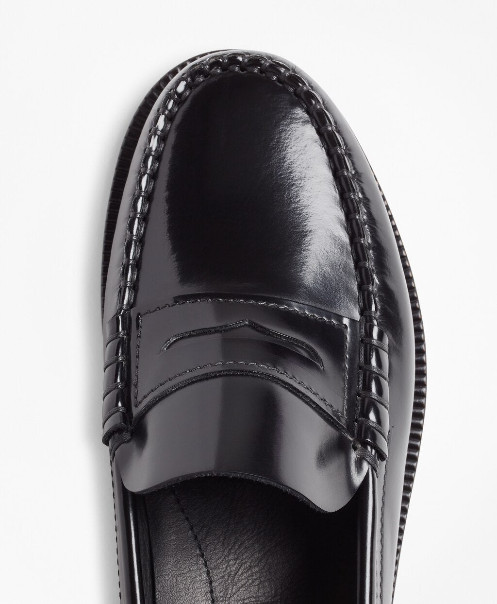 Brooks Brothers Women Leather Penny Loafers