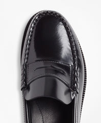 Brooks Brothers Women Leather Penny Loafers