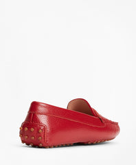 Brooks Brothers Women Leather Driving Moccasins