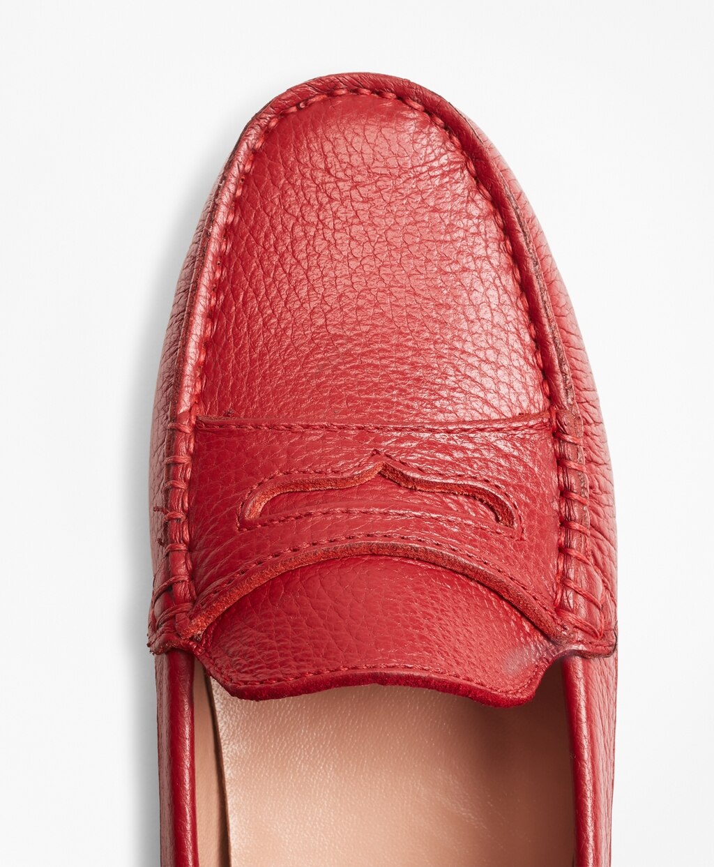 Brooks Brothers Women Leather Driving Moccasins