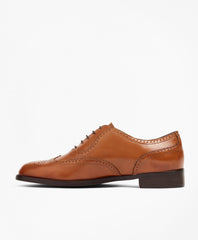 Brooks Brothers Women Leather Wingtip Brogues