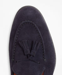 Brooks Brothers Women Suede Tassel Loafers