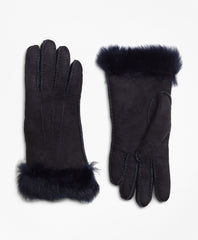 Brooks Brothers Women Shearling Gloves