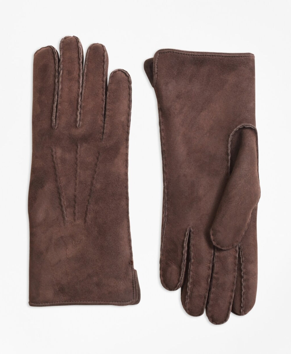 Brooks Brothers Women Shearling Gloves