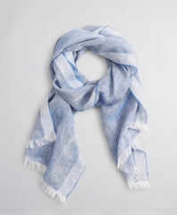 Brooks Brothers Women Linen Oblong Scarf