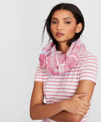 Brooks Brothers Women Striped Linen Oblong Scarf
