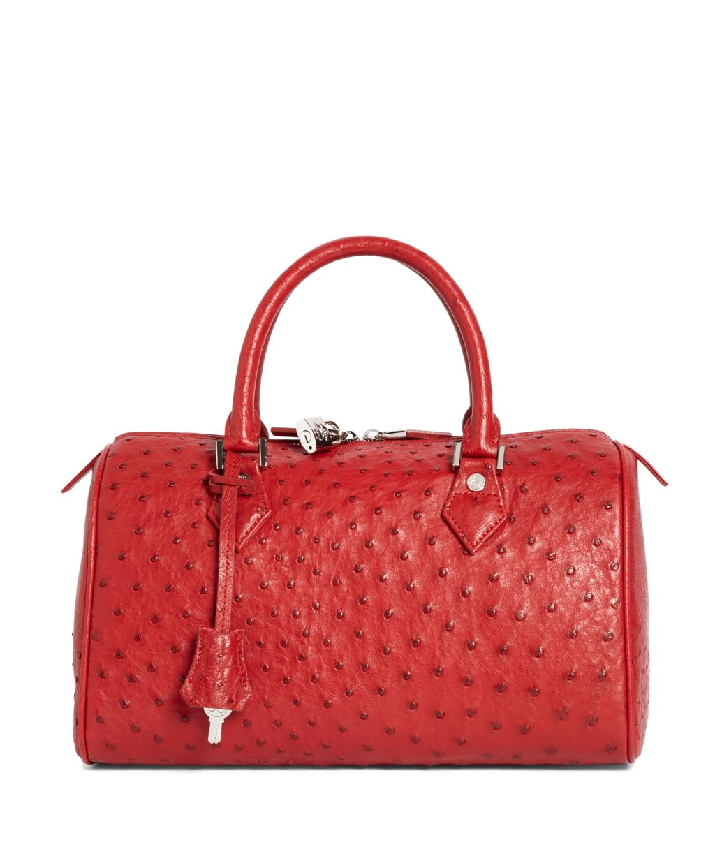 Brooks Brothers Women Ostrich Barrel Bag