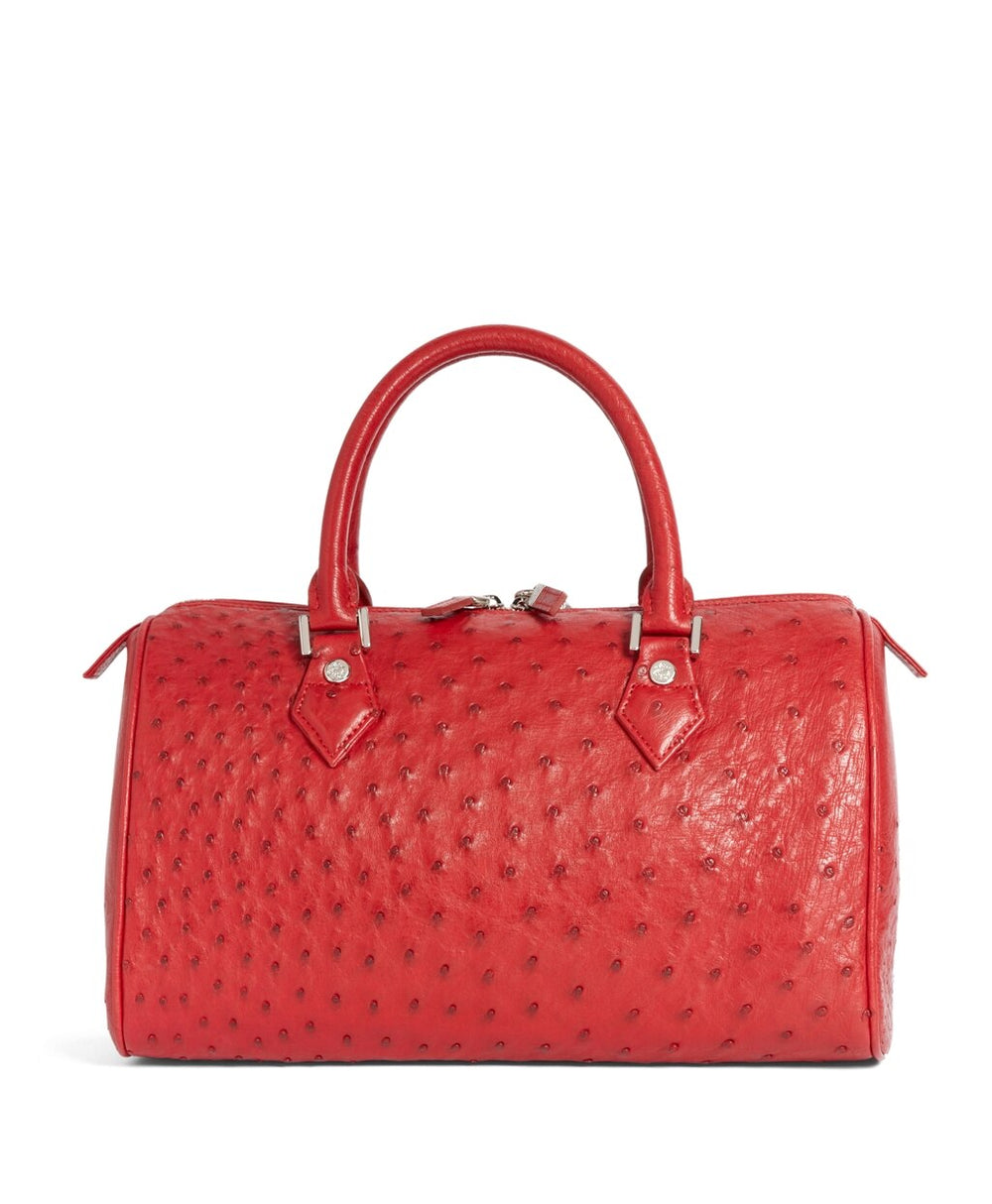 Brooks Brothers Women Ostrich Barrel Bag