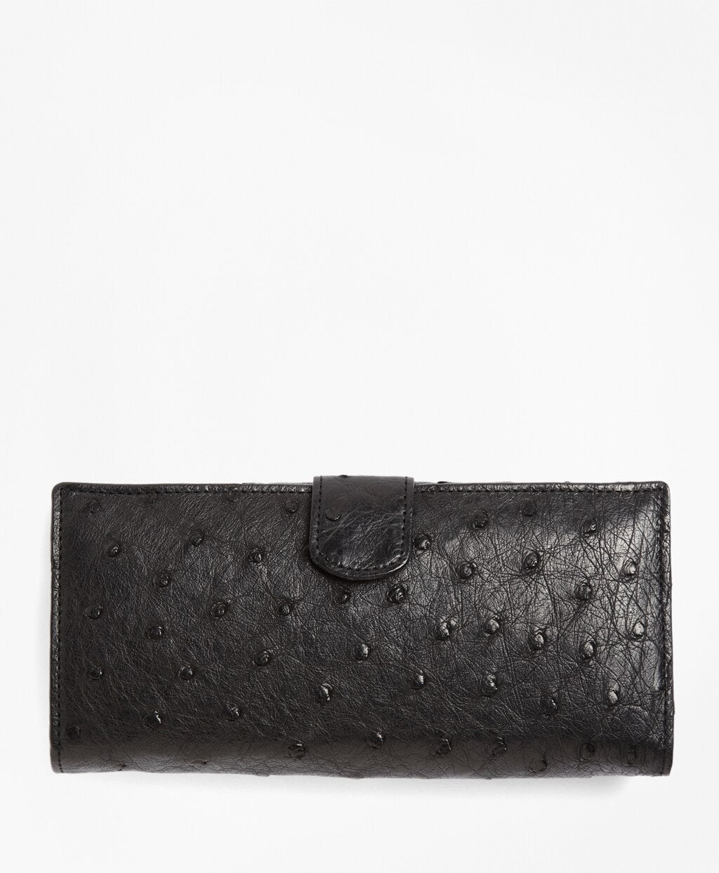 Brooks Brothers Women Ostrich Wallet