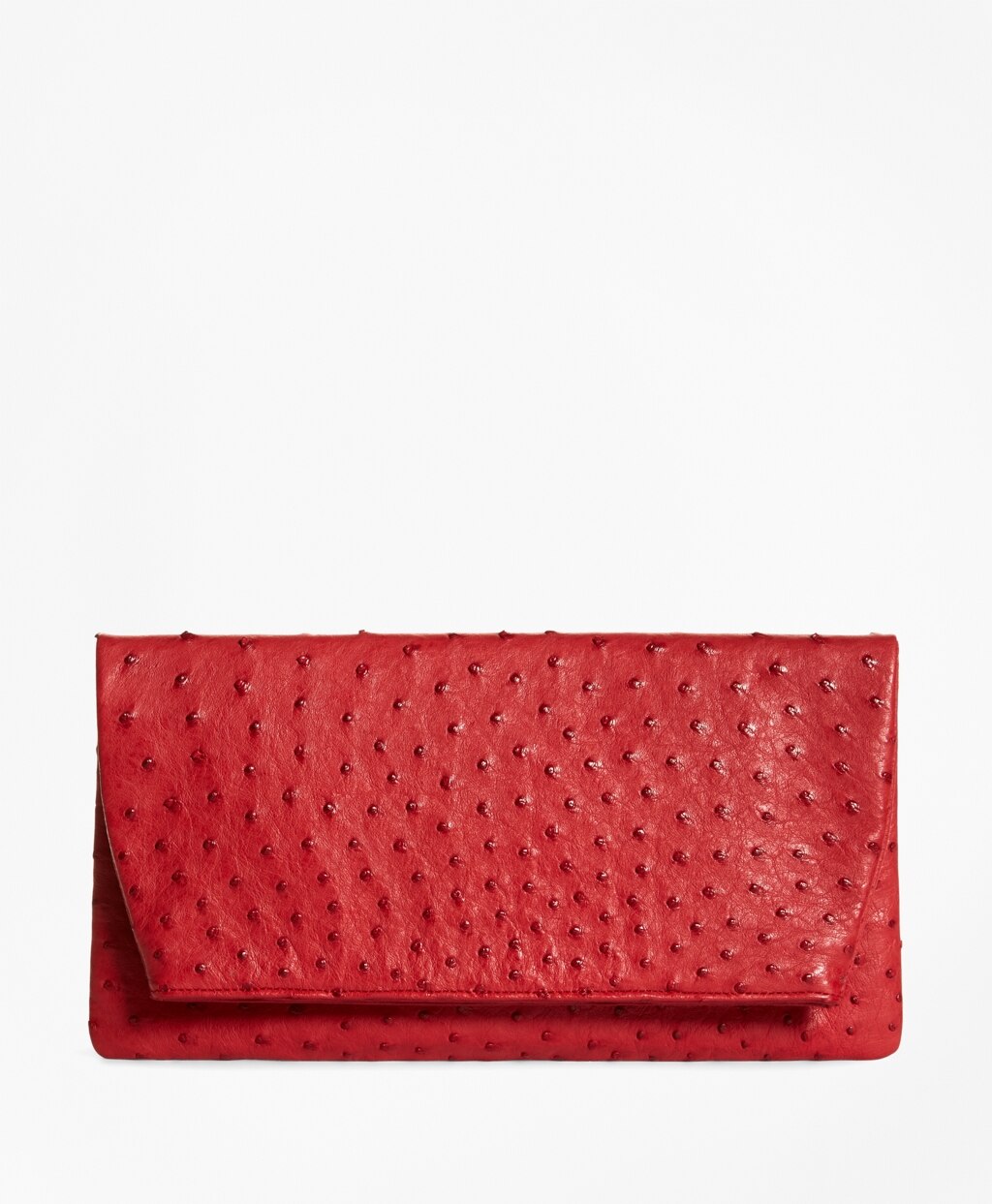 Brooks Brothers Women Ostrich Clutch