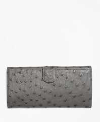 Brooks Brothers Women Ostrich Wallet