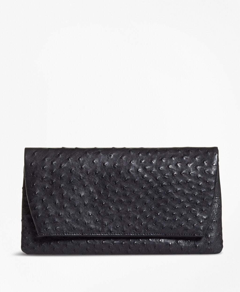 Brooks Brothers Women Ostrich Clutch