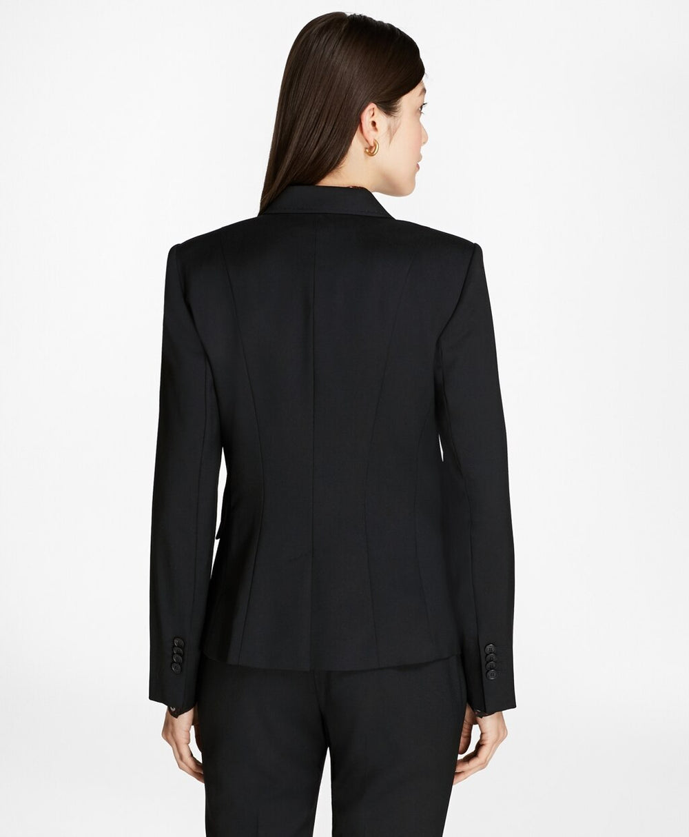 Brooks Brothers Women Wool Two-Button Jacket