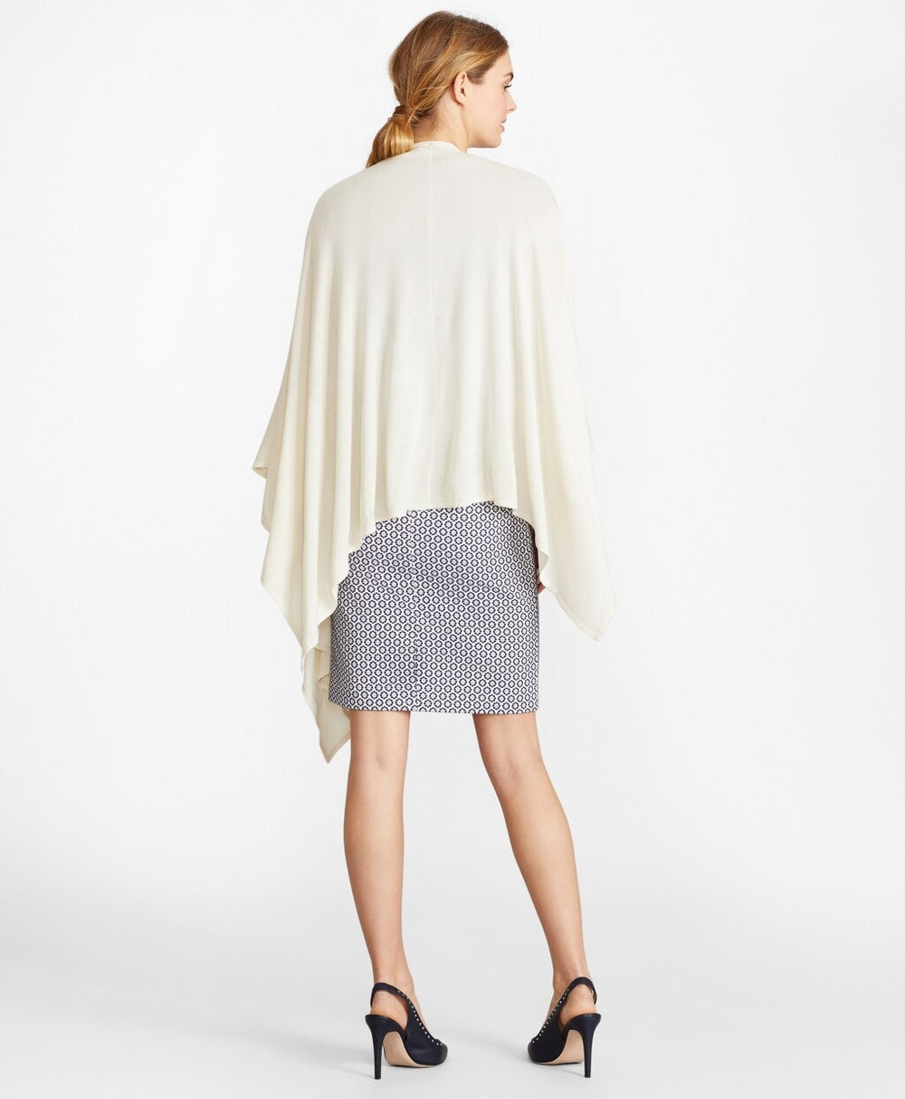 Brooks Brothers Women Lightweight Silk-Blend Ruana
