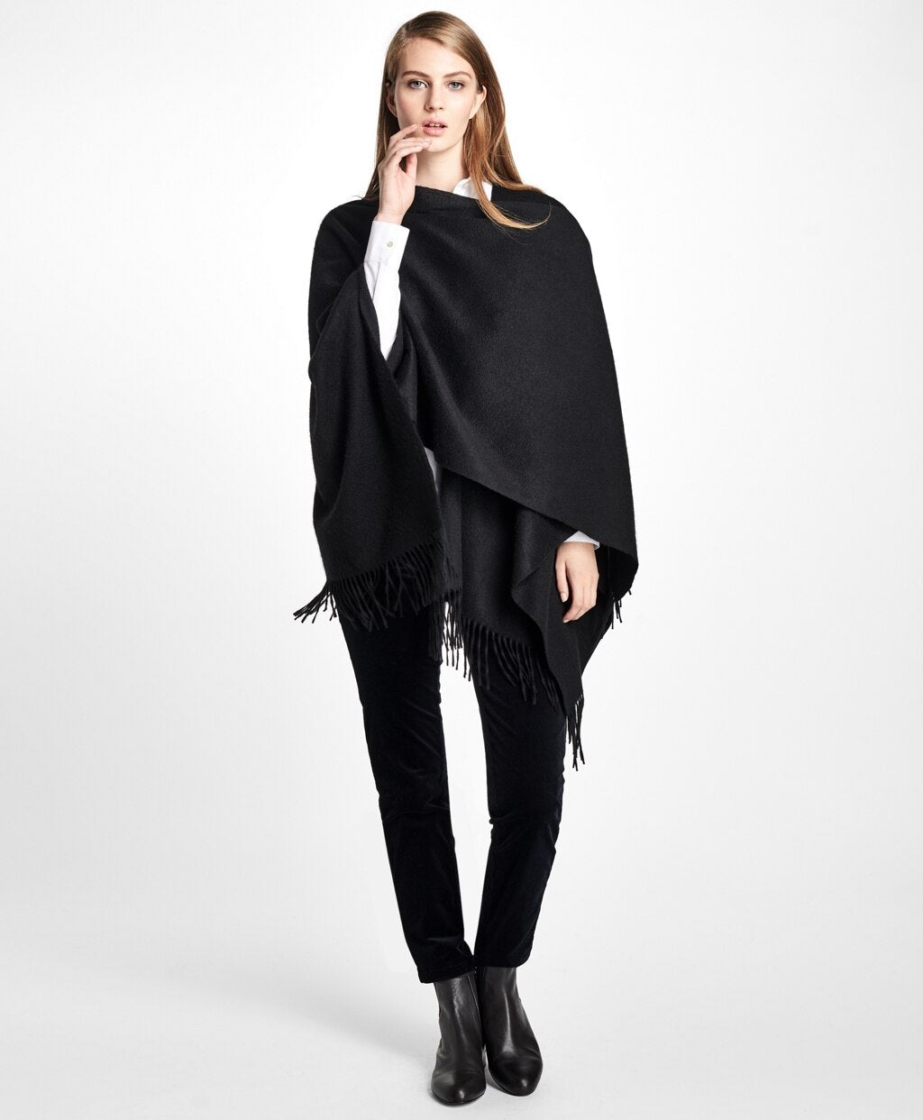 Brooks Brothers Women Cashmere Ruana