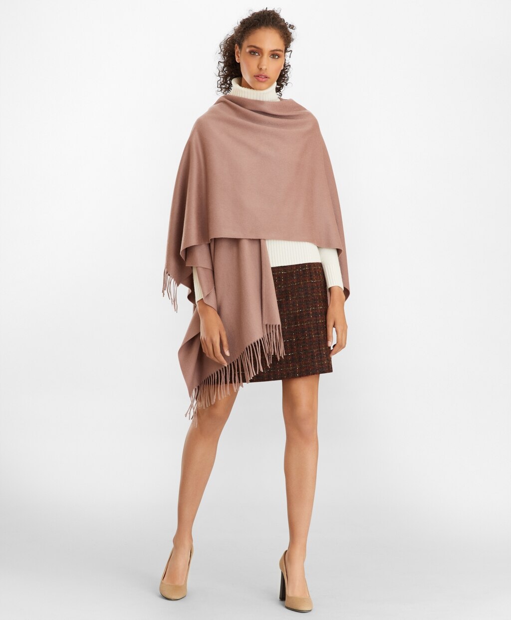 Brooks Brothers Women Cashmere Ruana