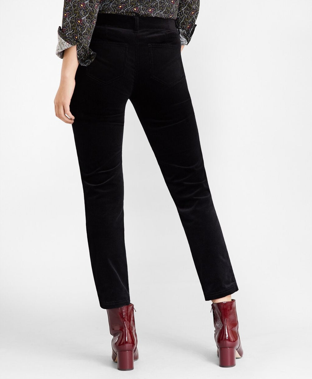 Brooks Brothers Women Stretch Cotton Corduroy Ankle Pants