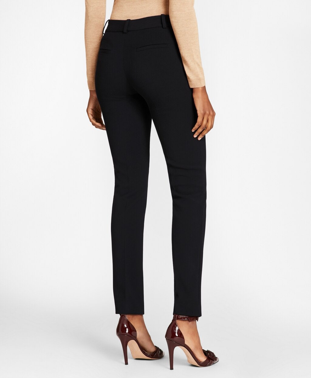 Brooks Brothers Women Stretch Wool Cavalry Twill Pants