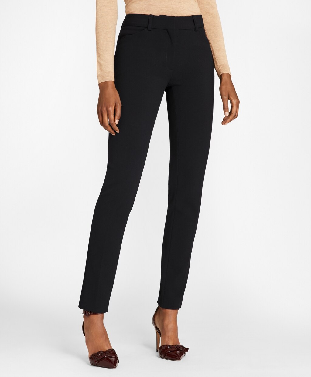 Brooks Brothers Women Stretch Wool Cavalry Twill Pants