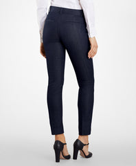 Brooks Brothers Women Slim-Fit Denim Pants