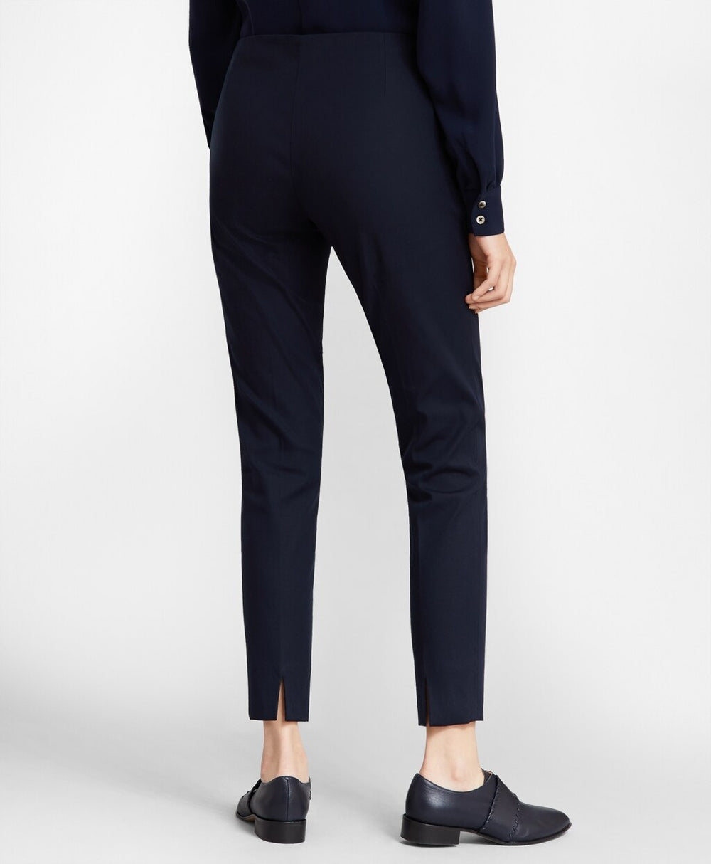 Brooks Brothers Women Stretch Cotton Ankle Pants