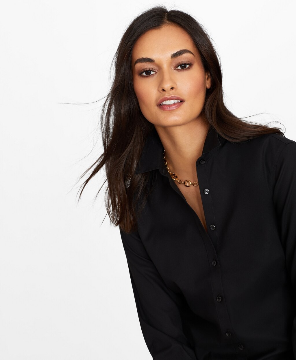 Brooks Brothers Women Non-Iron Fitted Dress Shirt