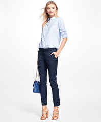 Brooks Brothers Women Non-Iron Tailored-Fit Supima® Cotton Dress Shirt