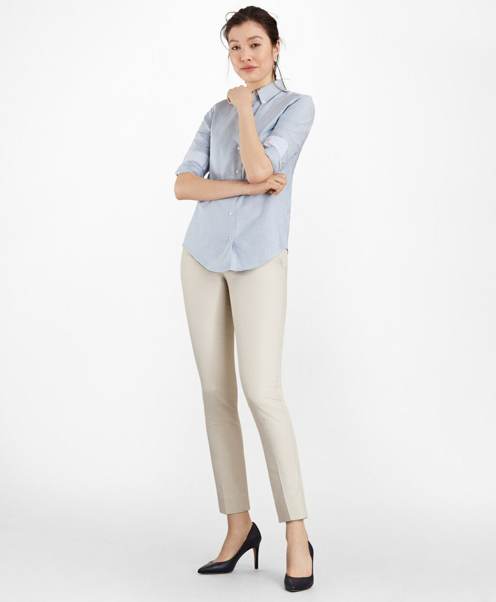 Brooks Brothers Women Classic-Fit Supima® Cotton Oxford Button-Down Shirt