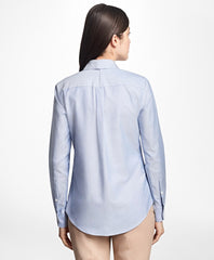 Brooks Brothers Women Classic-Fit Supima® Cotton Oxford Forward-Point Shirt