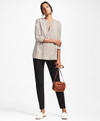 Brooks Brothers Women Non-Iron Striped Supima® Cotton Shirt
