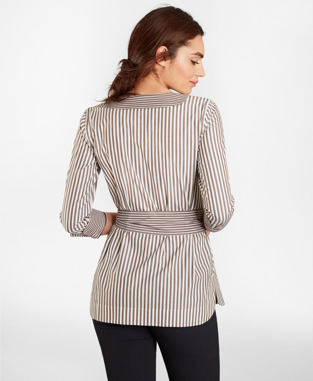 Brooks Brothers Women Non-Iron Striped Supima® Cotton Shirt