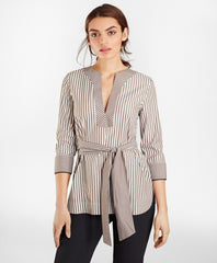 Brooks Brothers Women Non-Iron Striped Supima® Cotton Shirt
