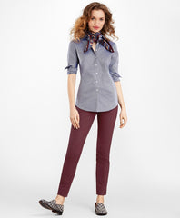 Brooks Brothers Women Supima® Cotton Royal Oxford Fitted Shirt