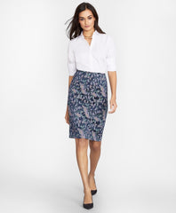 Brooks Brothers Women Non-Iron Striped Supima® Cotton Fitted Shirt