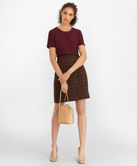 Brooks Brothers Women Satin T-Shirt