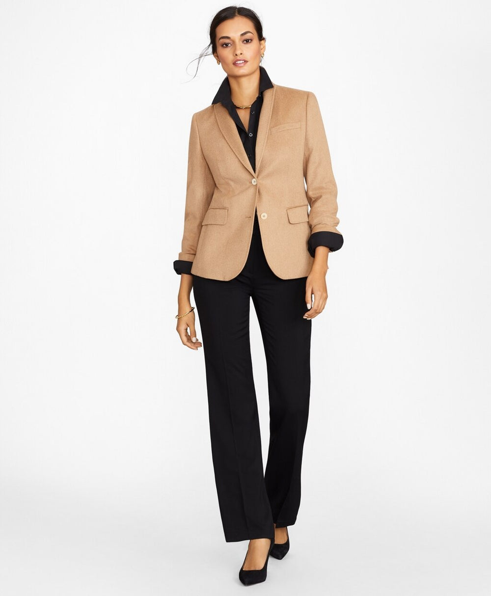 Brooks Brothers Women Non-Iron Tailored-Fit Stretch Supima® Cotton Dress Shirt
