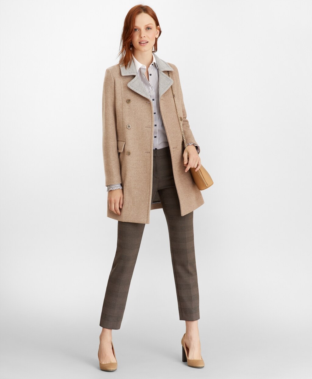 Brooks Brothers Women Wool Pea Coat