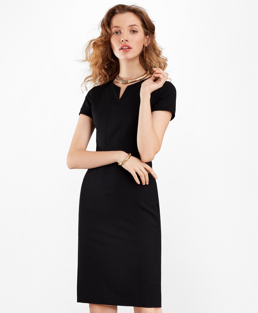 Brooks Brothers Women Wool Sheath Dress