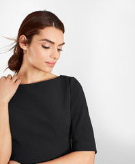 Brooks Brothers Women Stretch-Cotton Jacquard Sheath Dress