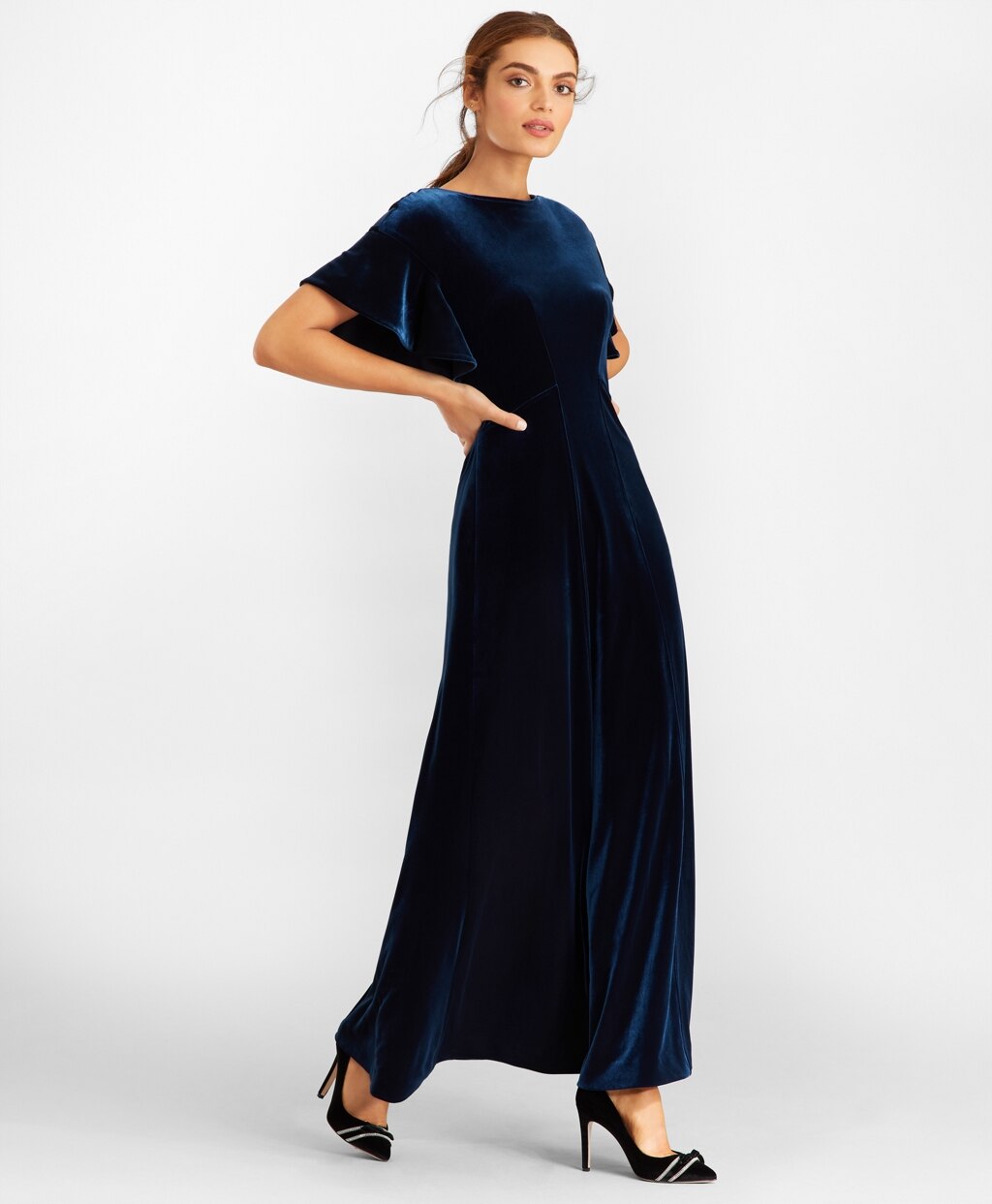 Brooks Brothers Women Velvet Gown