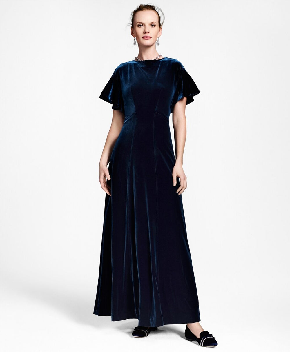 Brooks Brothers Women Velvet Gown