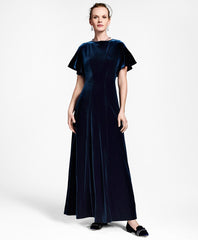 Brooks Brothers Women Velvet Gown