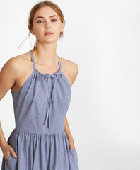 Brooks Brothers Women Gingham Seersucker Dress