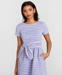 Brooks Brothers Women Striped Cotton Dobby Dress